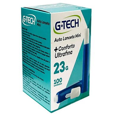 Lanceta G-Tech Mini 23G: Conforto na Coleta!