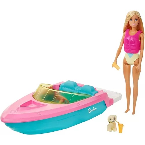 Lancha Barbie Mattel GRG30: Aventura Aquática!