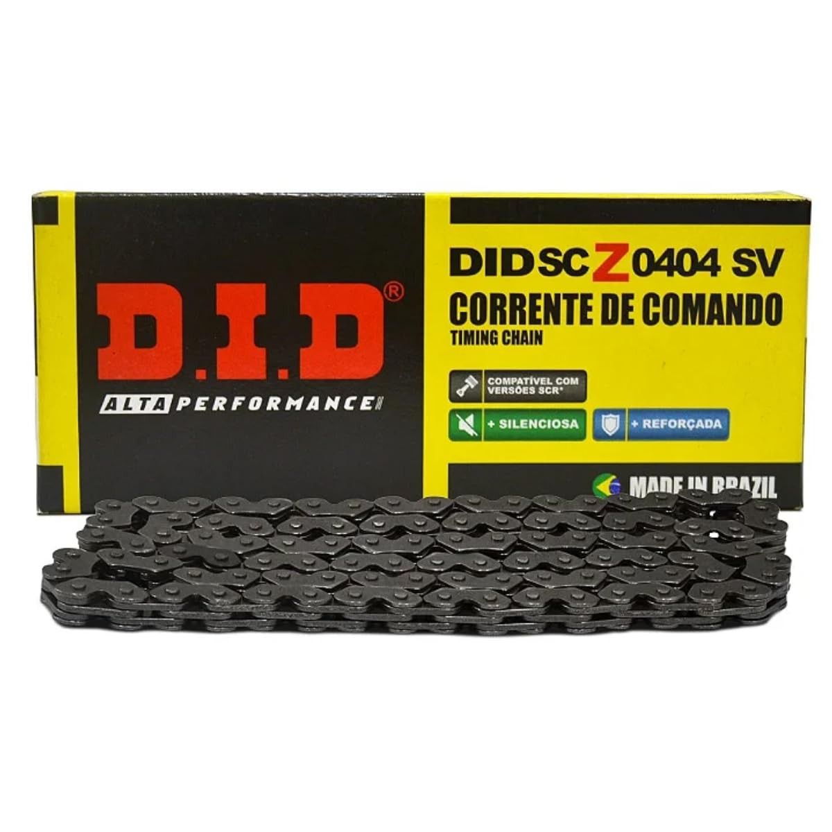 Corrente de Comando DID para Fazer 250, Lander XTZ250 e CRF 230: Performance e Durabilidade