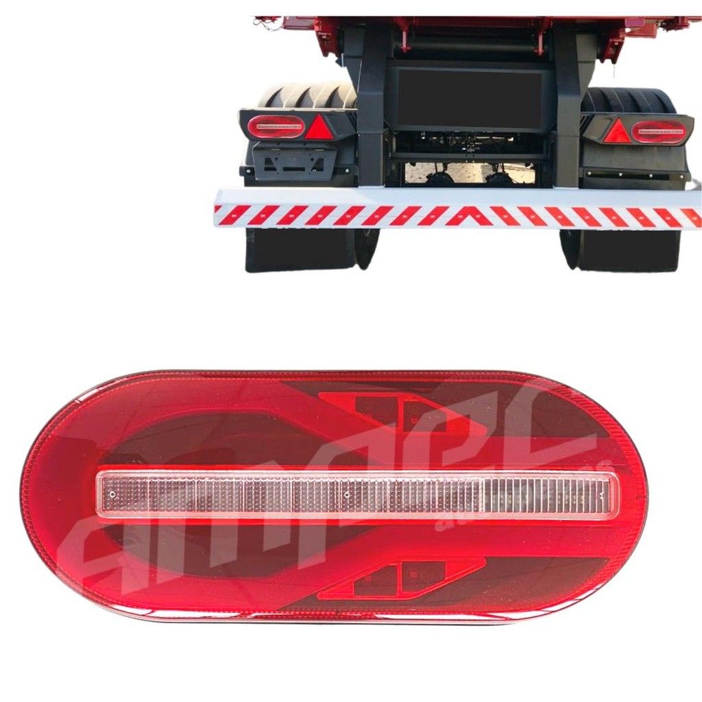 Lanterna Traseira LED 24V Randon: Ilumine sua Carreta!