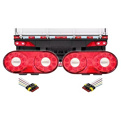 Lanterna Traseira LED Randon: Kit Completo + Chicotes