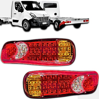 Lanterna Traseira LED Universal: Mais Segurança!
