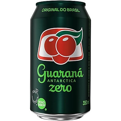 Guaraná Antarctica Zero: Refrescância Sem Açúcar (12 Latas)