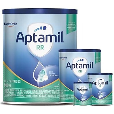 4 Latas Fórmula Infantil Danone RR 800g: Nutrição Essencial