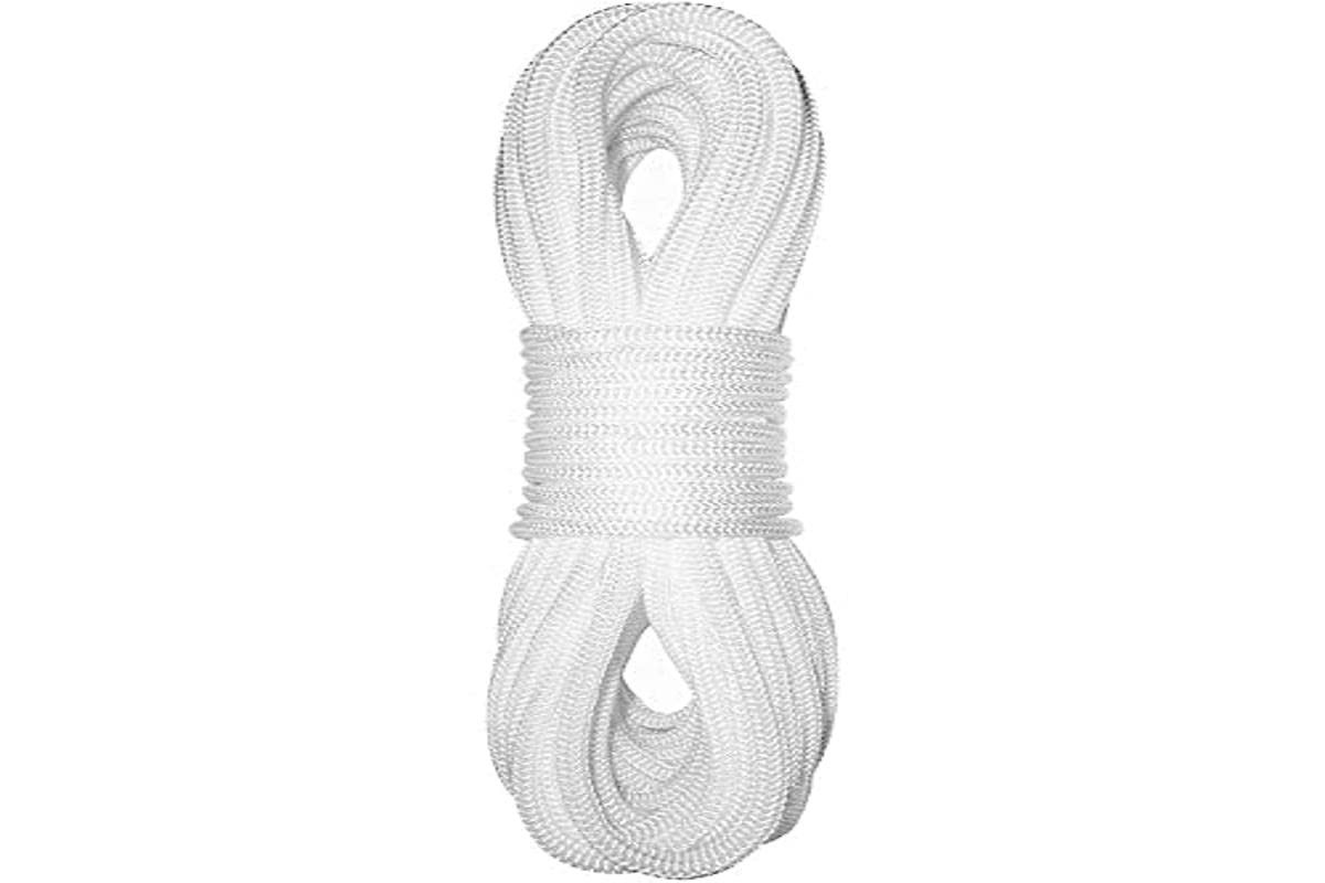 Corda para Varal em Polipropileno Nº3 15m Branco Secalux - Resistente e Durável para Lavanderia