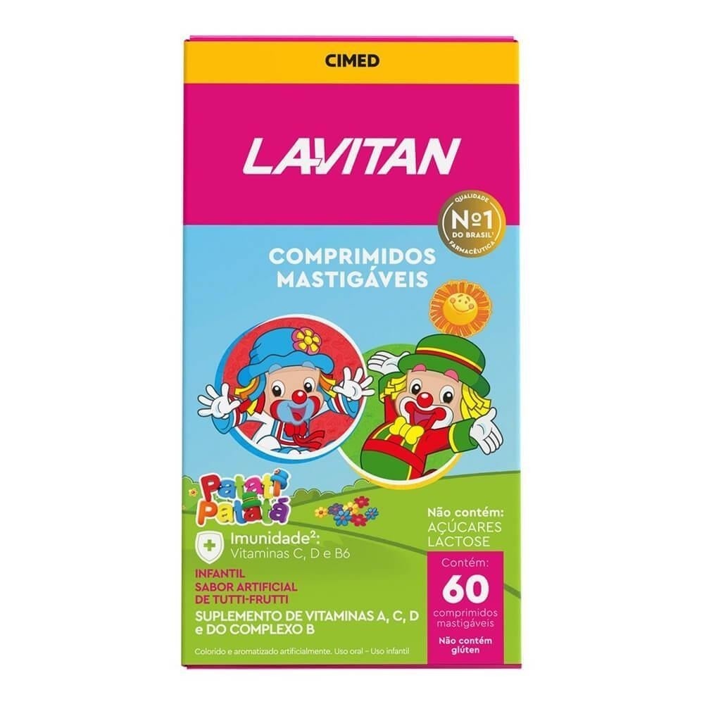 Lavitan Infantil Tutti Frutti: Vitamina para Crianças!