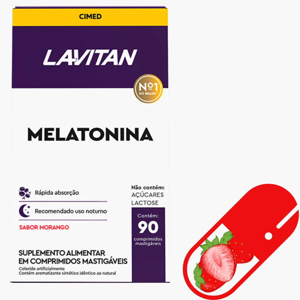 Lavitan Melatonina: Durma Bem, Viva Melhor!