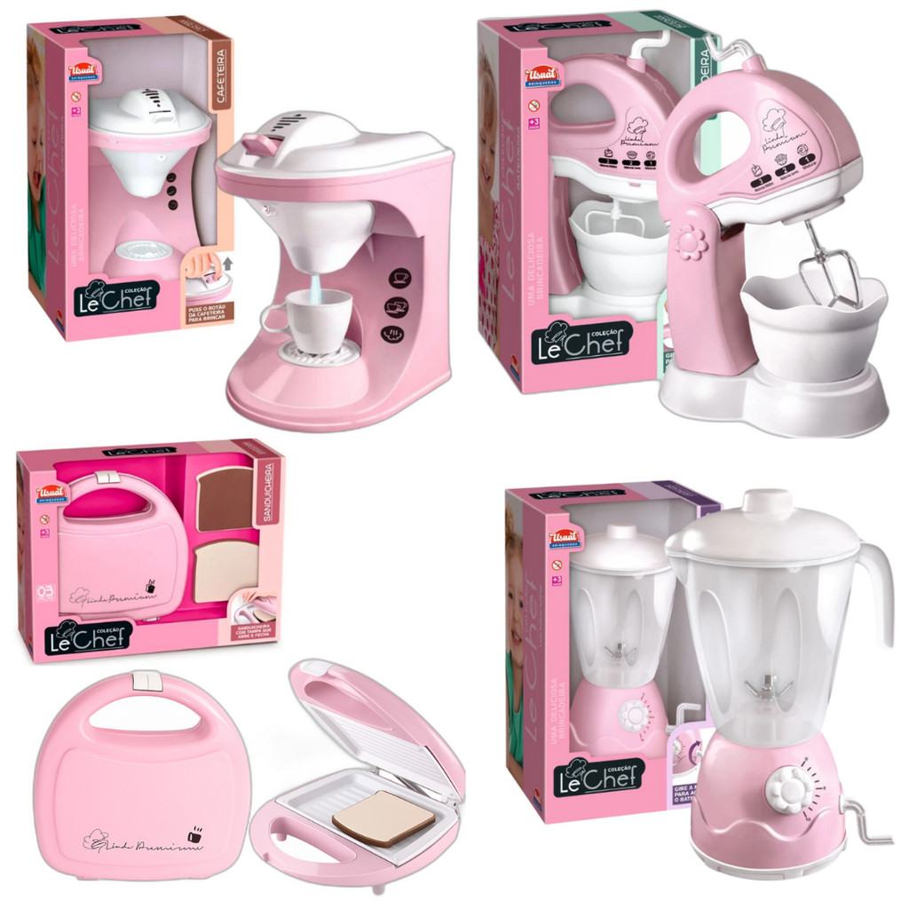 Le Chef Rosa: Cozinha Completa de Brinquedo!