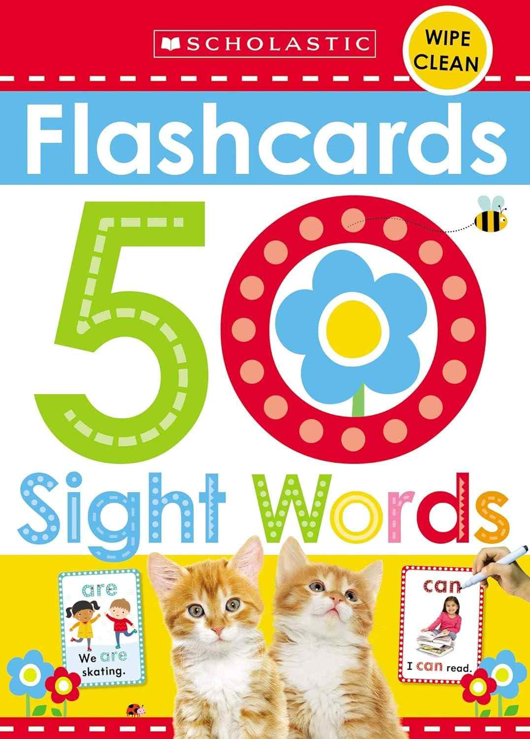 Flashcards Sight Words Scholastic Early Learners: Alfabetização Divertida