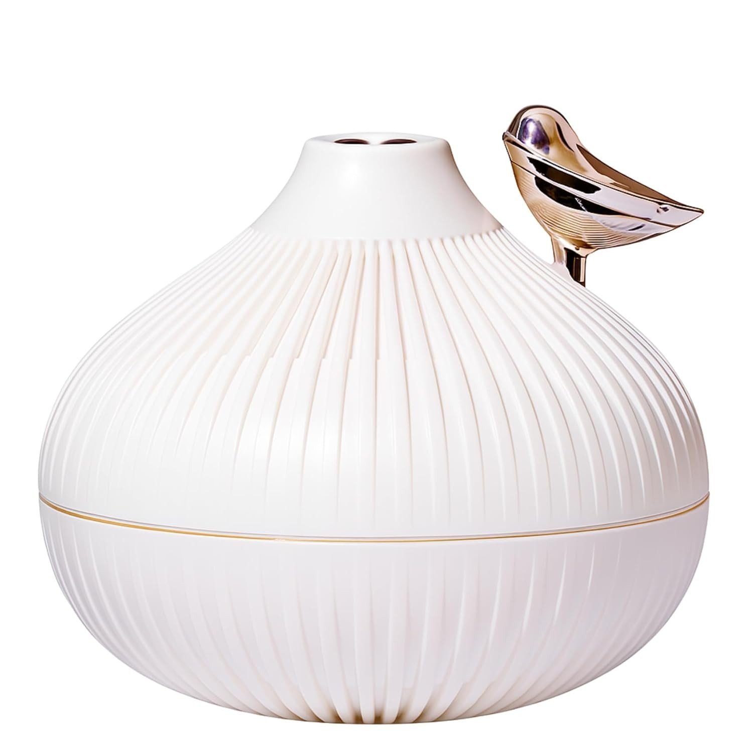 Difusor de Aromas Ultrassônico 300ml com Luz LED e Design Decorativo Pássaro