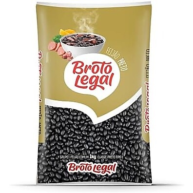 Feijão Preto Broto Legal 1kg: Sabor e Qualidade