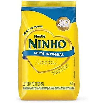 Leite em Pó Ninho Integral Sachê 975g