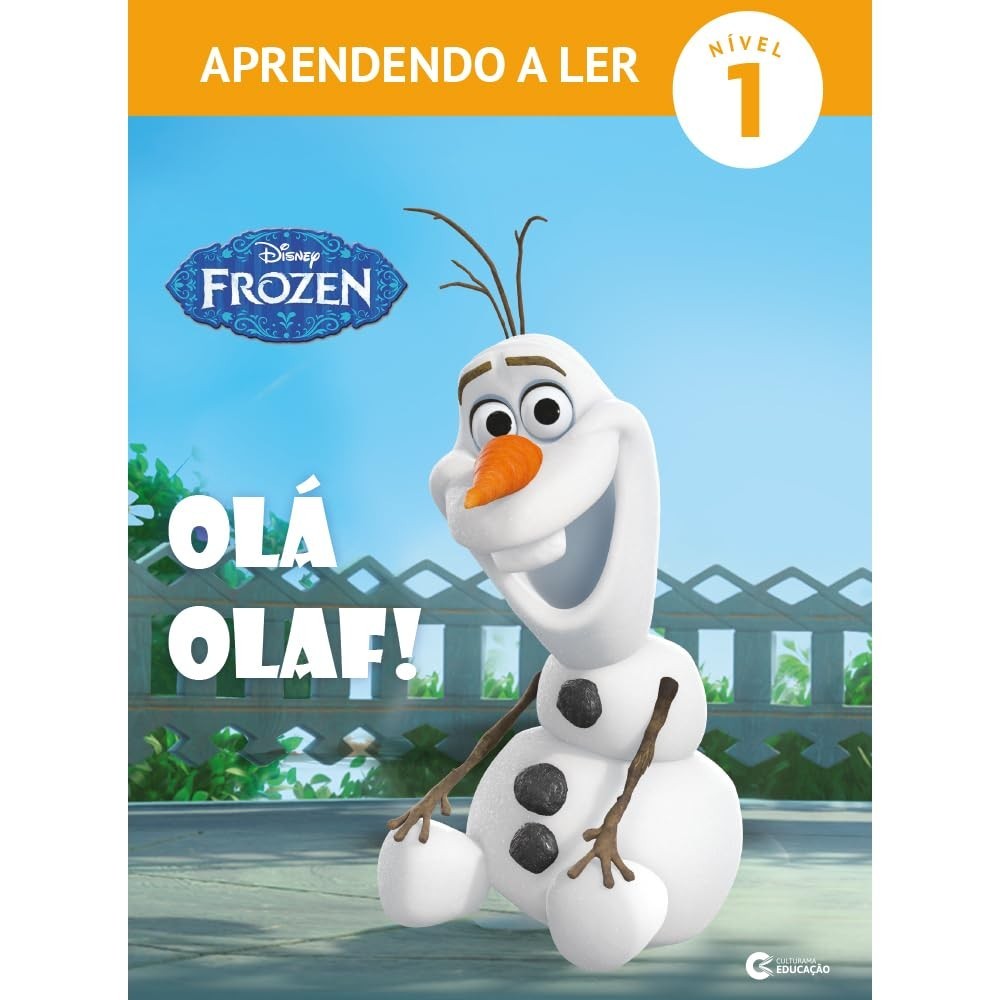 Livro Aprendendo a Ler Nível 1: Olá, Olaf - Frozen | Primeiras Leituras