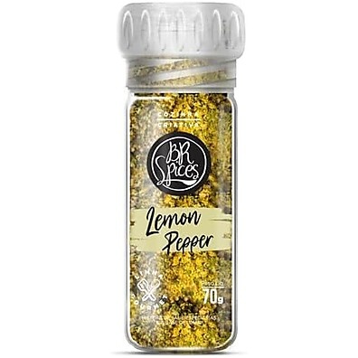 BR Spices Tempero Lemon Pepper Com Moedor 70G