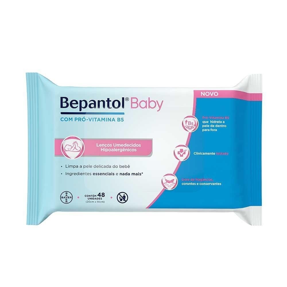 Lenço Umedecido Bepantol Baby: Cuidado Suave!