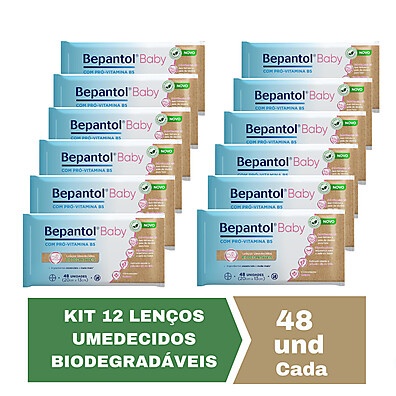 Lenços Umedecidos Bepantol Baby: Hidratação e Sustentabilidade