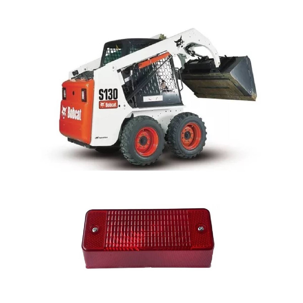 Lente Traseira Bobcat Vermelha: Nova e Original