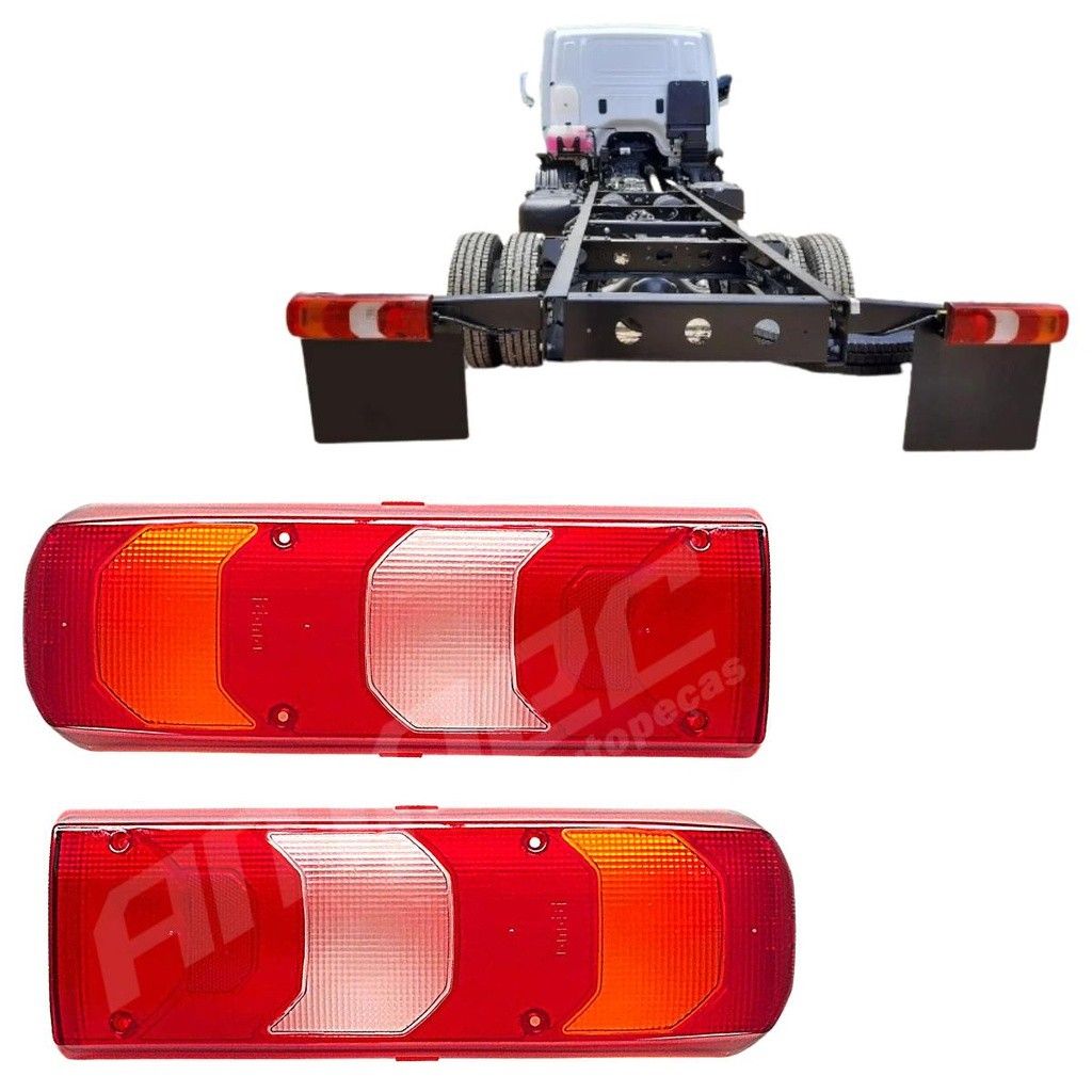 Lentes Lanterna Traseira MB: Actros, Atego, Axor