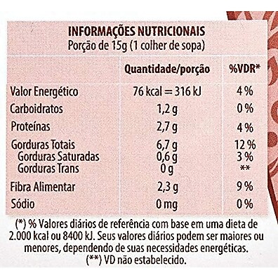 Gergelim Preto Integral Crocante Leve 100g