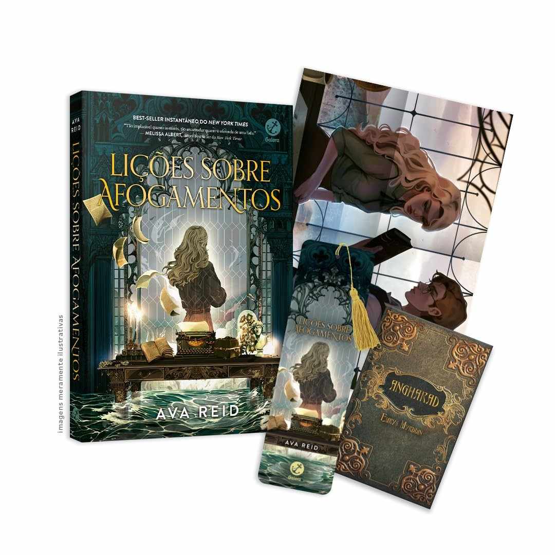 Lições Sobre Afogamentos: Fantasia Dark Academia + Brindes Exclusivos
