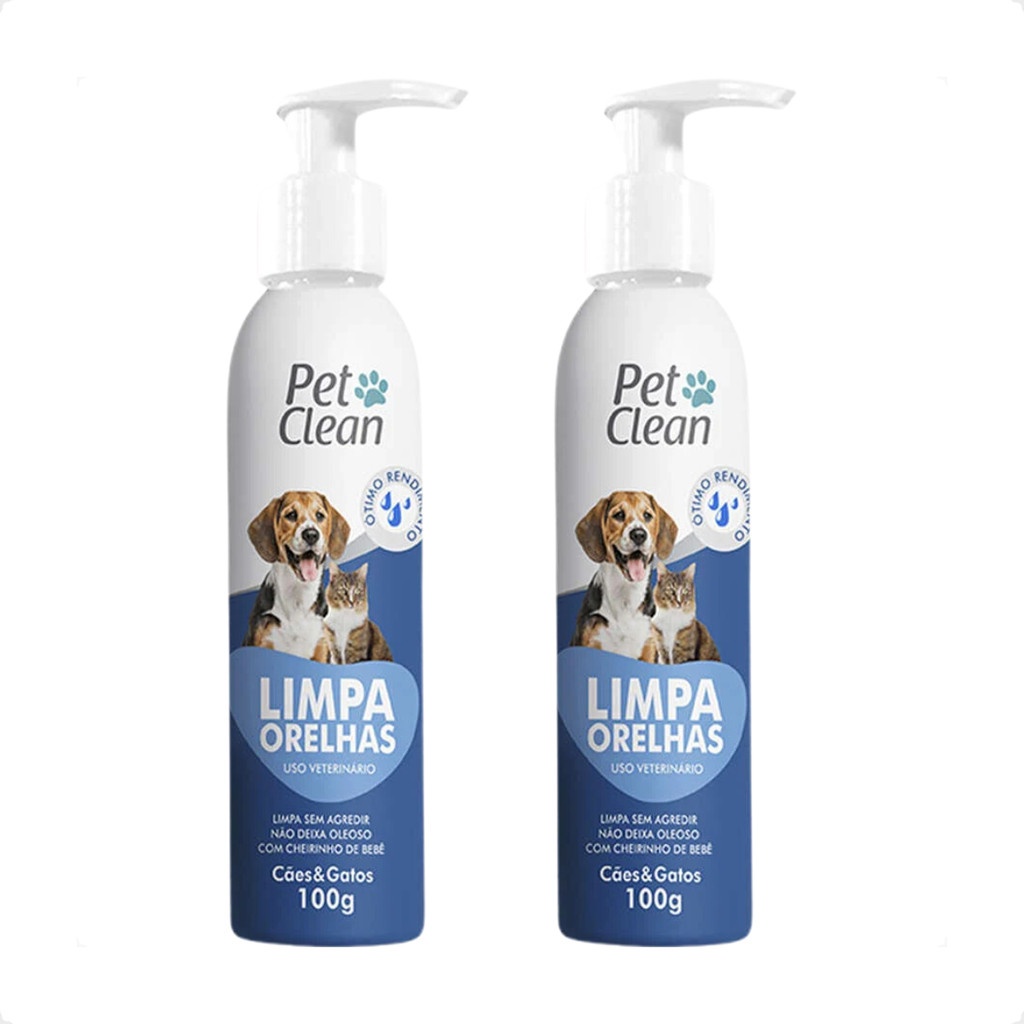 Limpa Orelha Pet Clean: Orelhas Saudáveis!