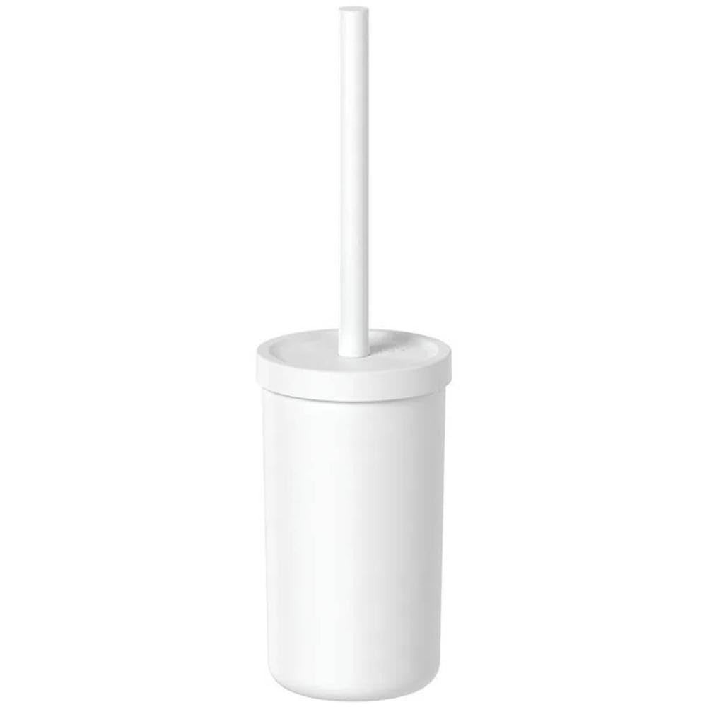 Escova Sanitária Bold Branca – Design Moderno e Limpeza Eficiente