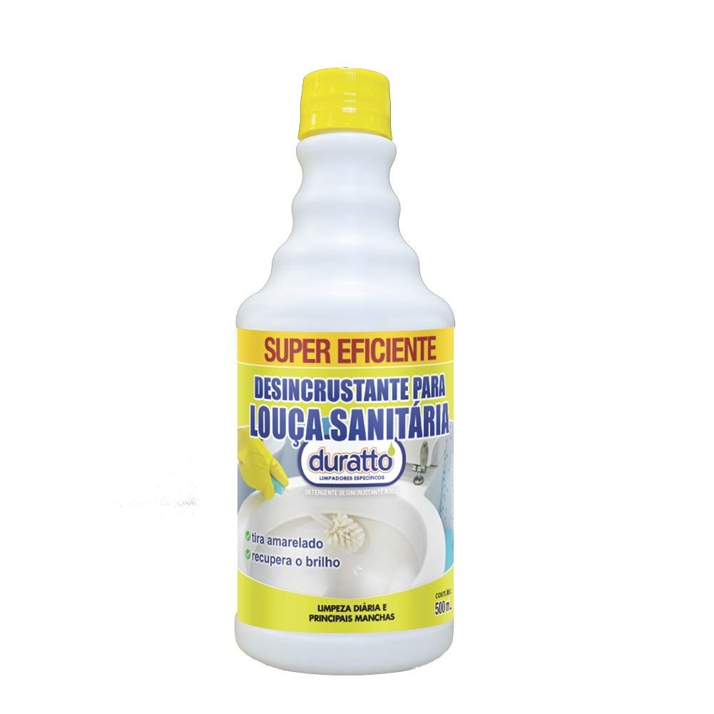 Desincrustante para Louça Sanitária 500ml - Duratto | Limpeza Profunda e Brilho Restaurado