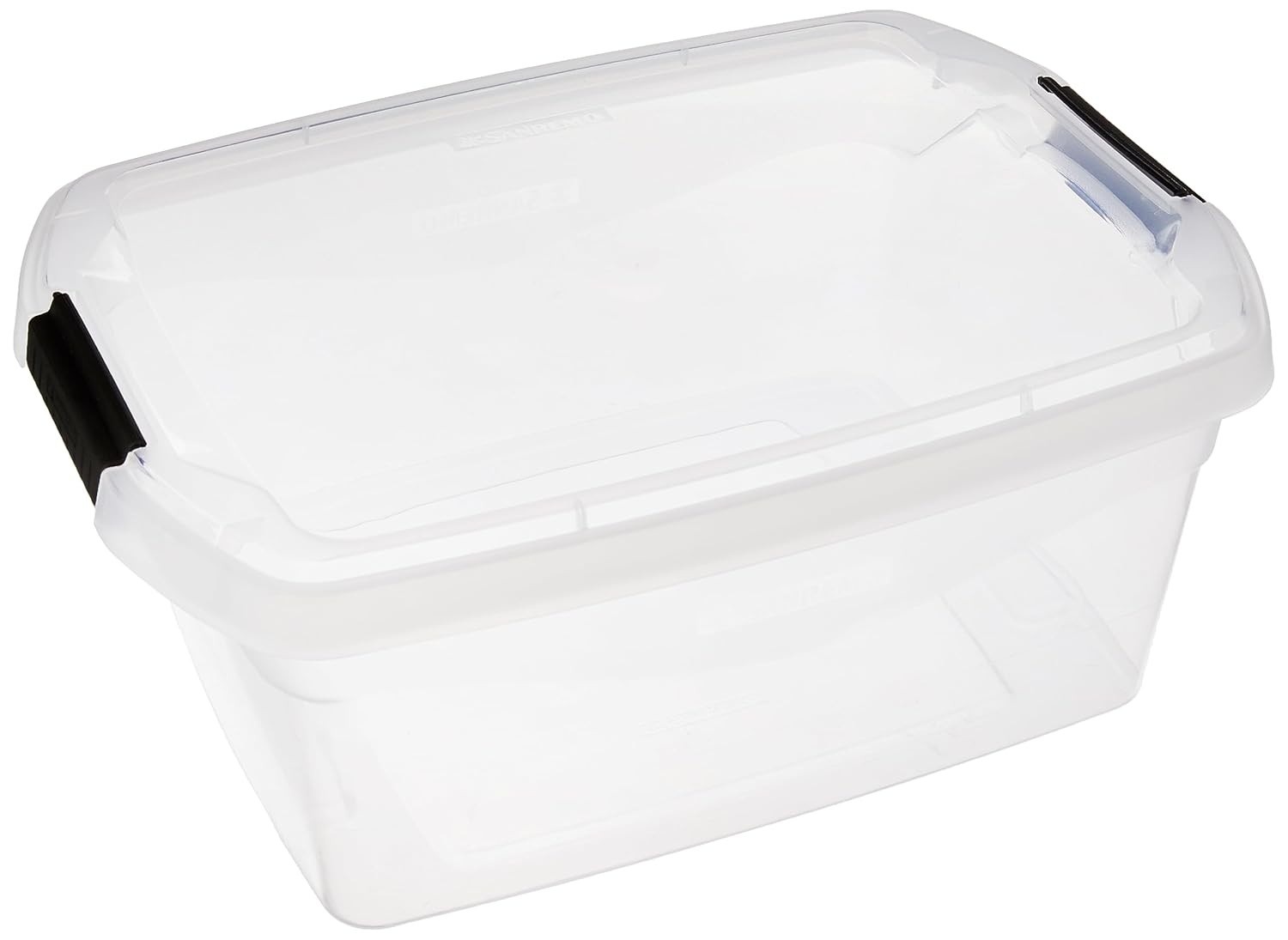 Sanremo Caixa Organizadora Plástica 6L - Linha Flex | Prática, Transparente e Empilhável
