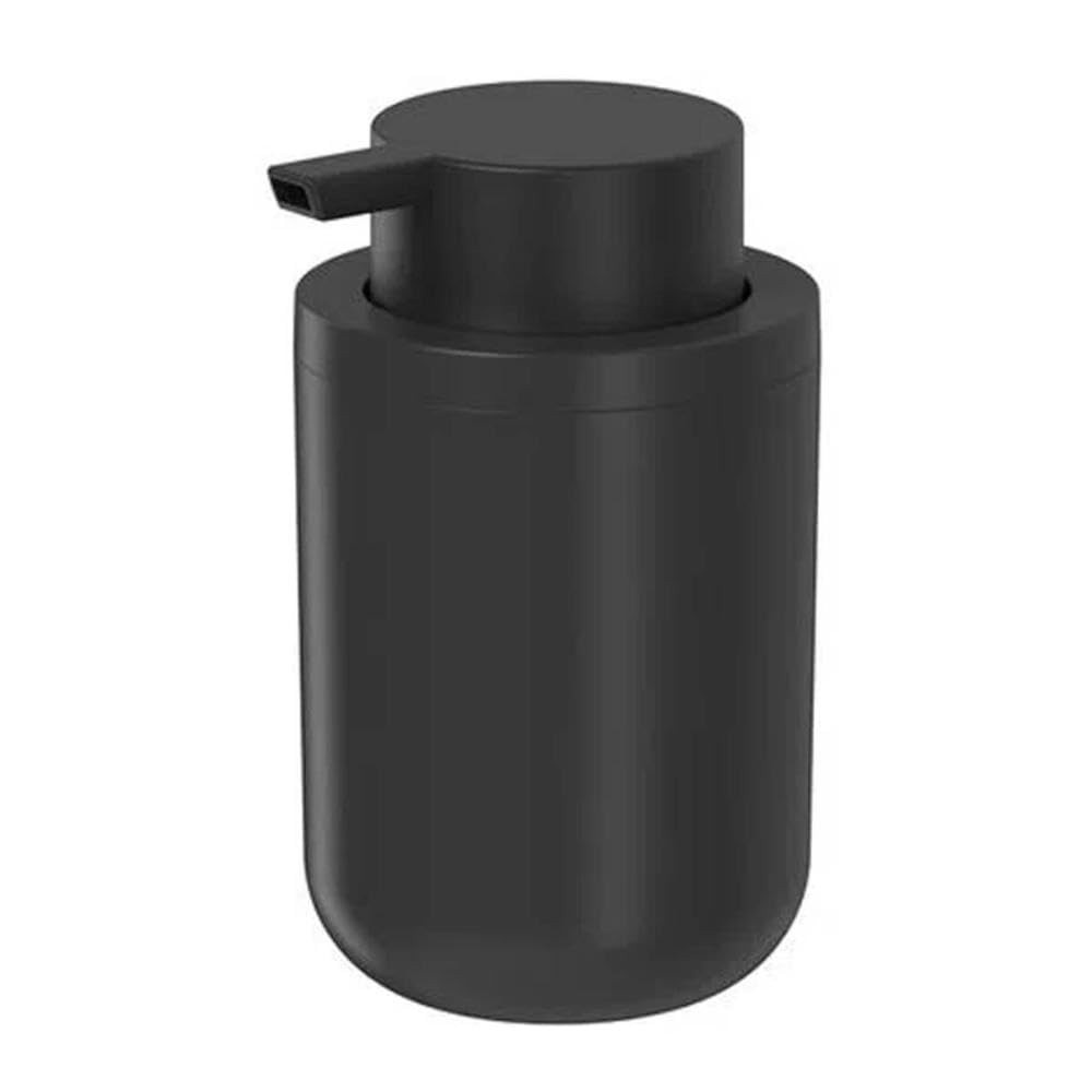 Porta Sabonete Líquido Preto Bold – Design Moderno e Funcionalidade Premium