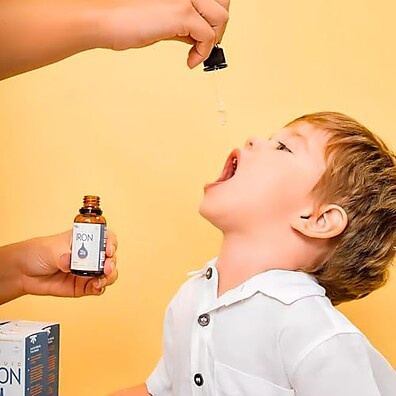 Ferro Líquido Morango True Source 30ml: Energia para Crianças