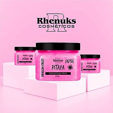 Esfoliante Rhenuks Pitaya 300g: Trata Foliculite e Deixa o Bumbum Lisinho