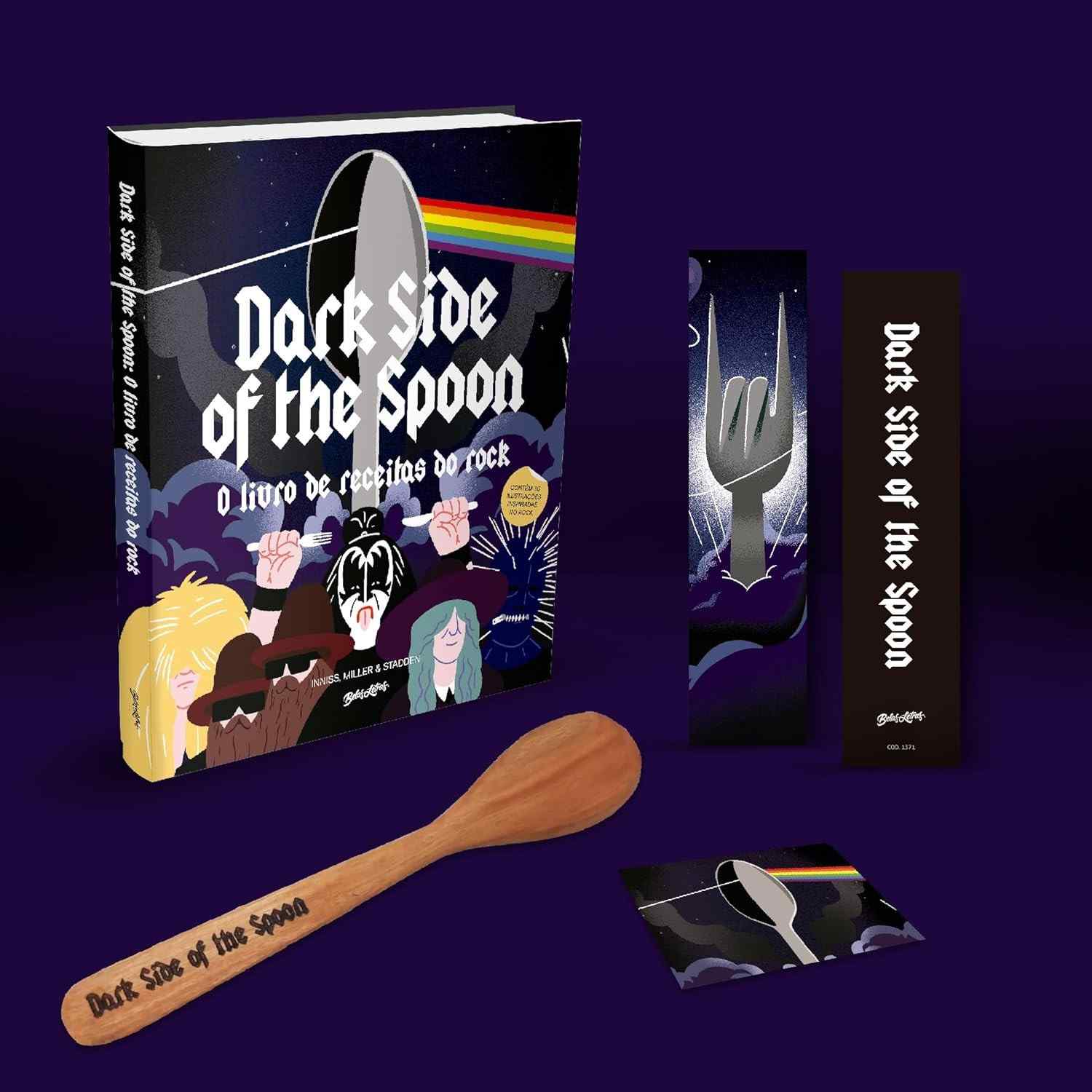 Dark Side of the Spoon: Edição Limitada - O Livro de Receitas do Rock para Colecionadores