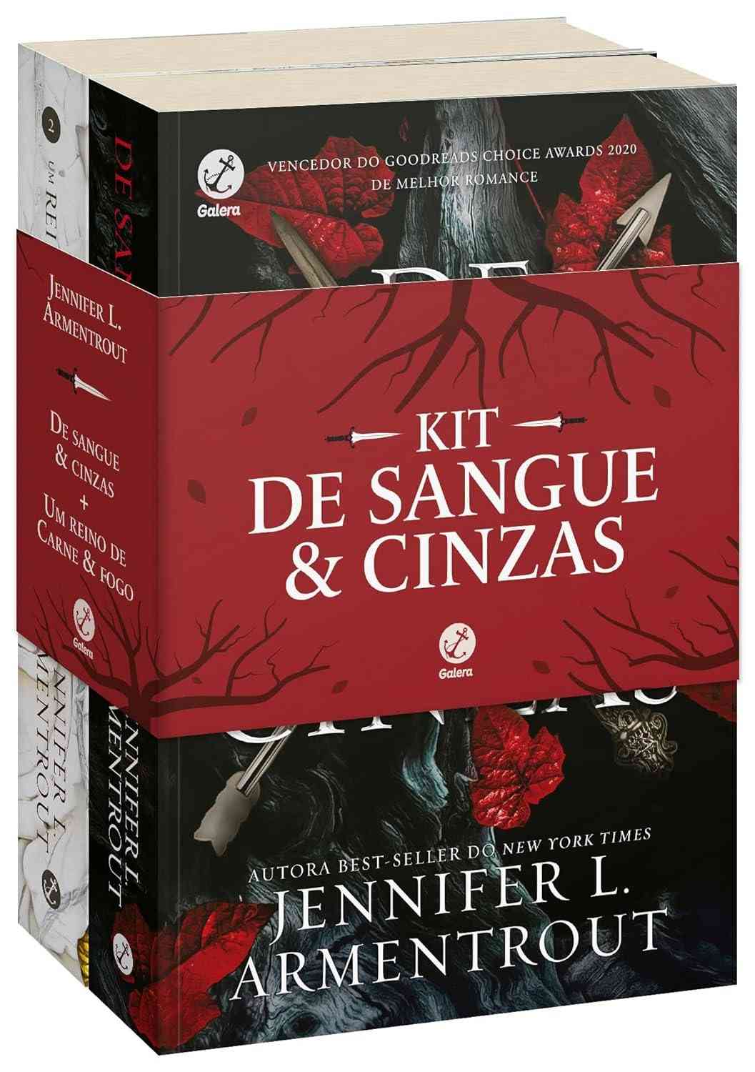 Kit Sangue e Cinzas: Os 2 Primeiros Livros da Série Best-Seller de Jennifer L. Armentrout