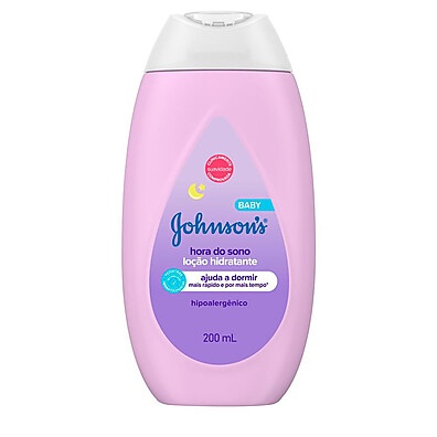 Loção Johnson's Baby Hora do Sono 200ml – Hidratação Relaxante para o Bebê