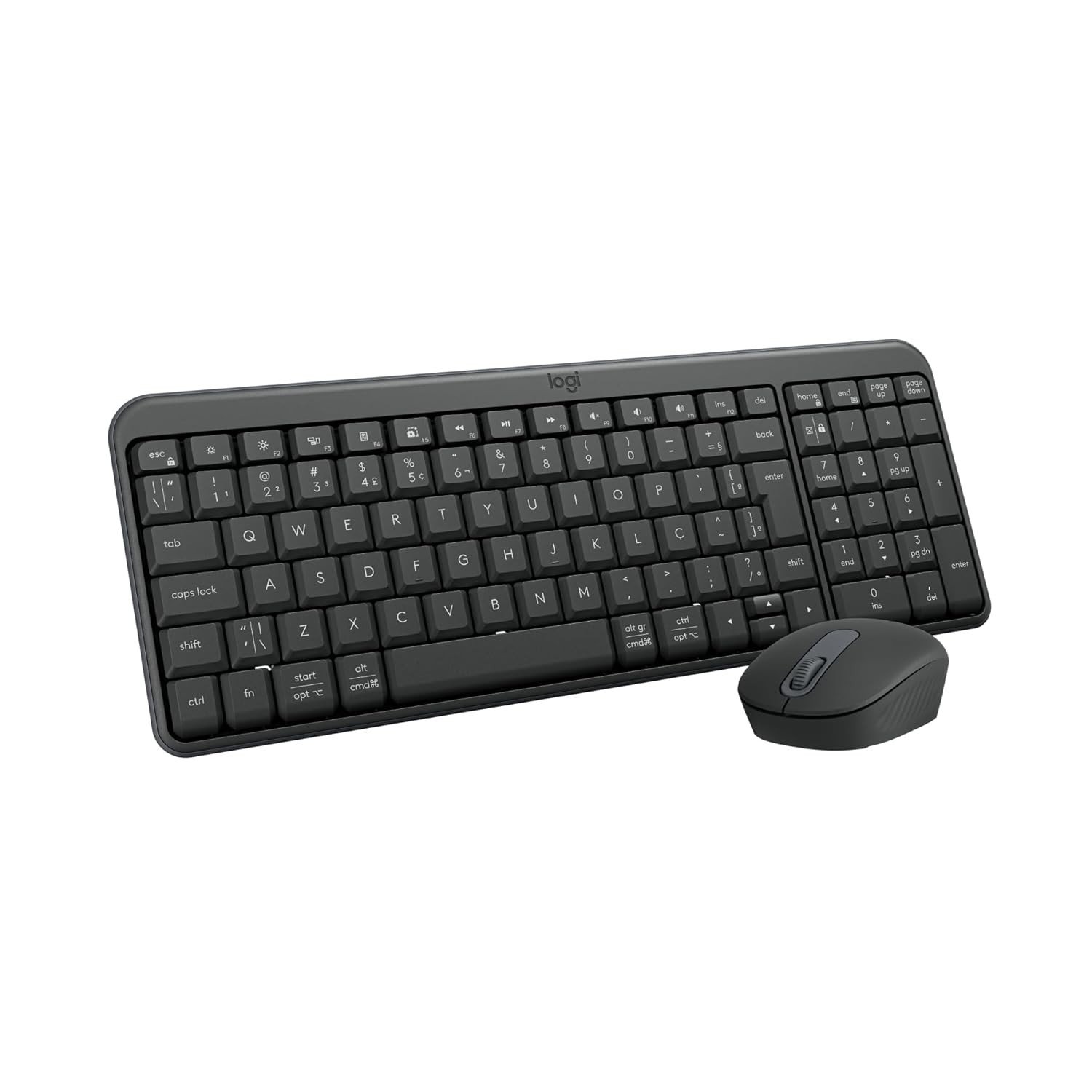 Combo Teclado e Mouse Sem Fio Logitech MK250 Bluetooth: Conectividade Rápida e Conforto Total