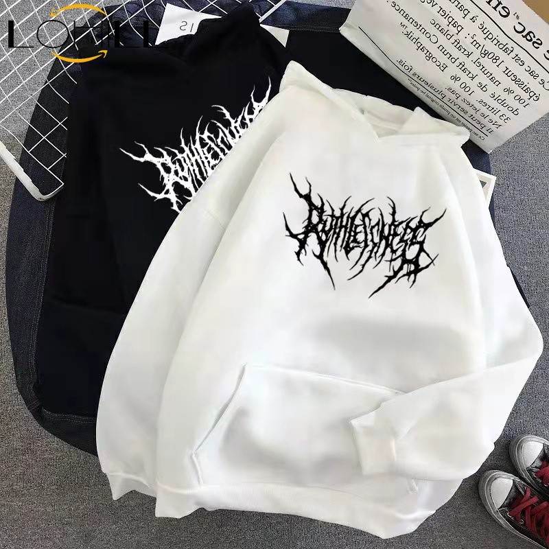 LOHILL Hoodie: Estilo Coreano Oversized Confortável