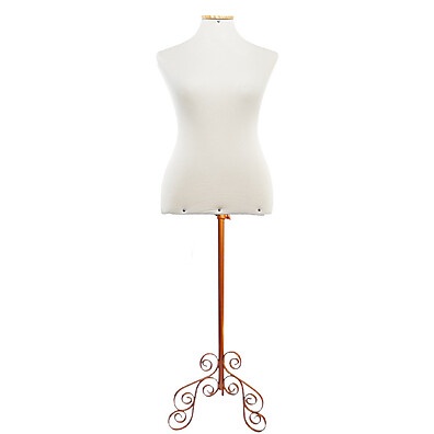 Manequim Busto Vintage Rose: Elegância para sua Loja