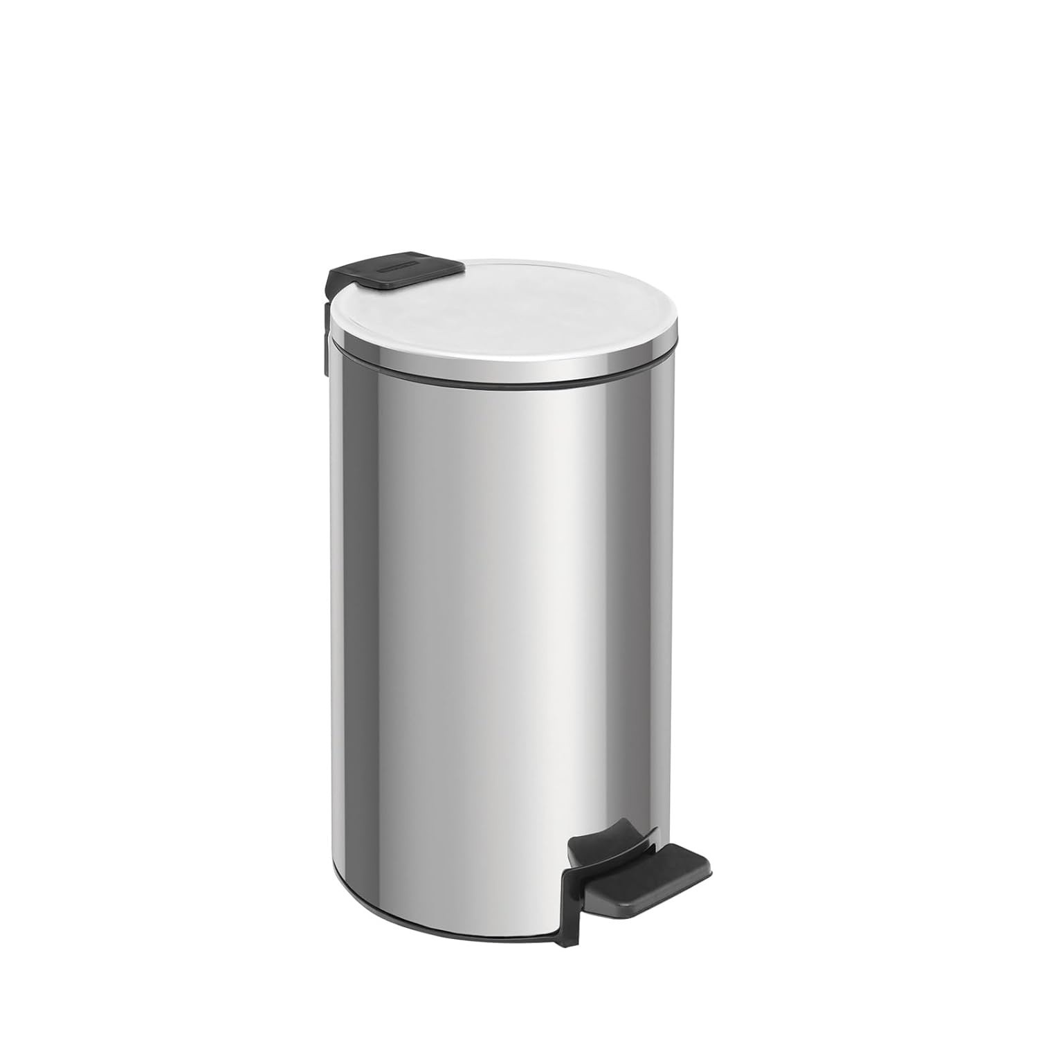 Lixeira com Pedal Tramontina Loop 5L em Aço Inox - Moderna e Prática para Cozinha