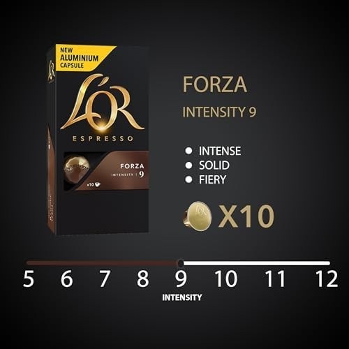 L'OR Café L'Or Cápsula Forza - 10 Unidades - 52 Gramas