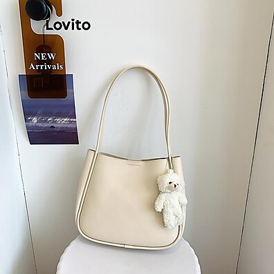 Lovito Bolsa Quadrada Casual com Debrum – Versátil e Estilosa