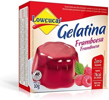 Gelatina Zero Lowcucar Framboesa 10G