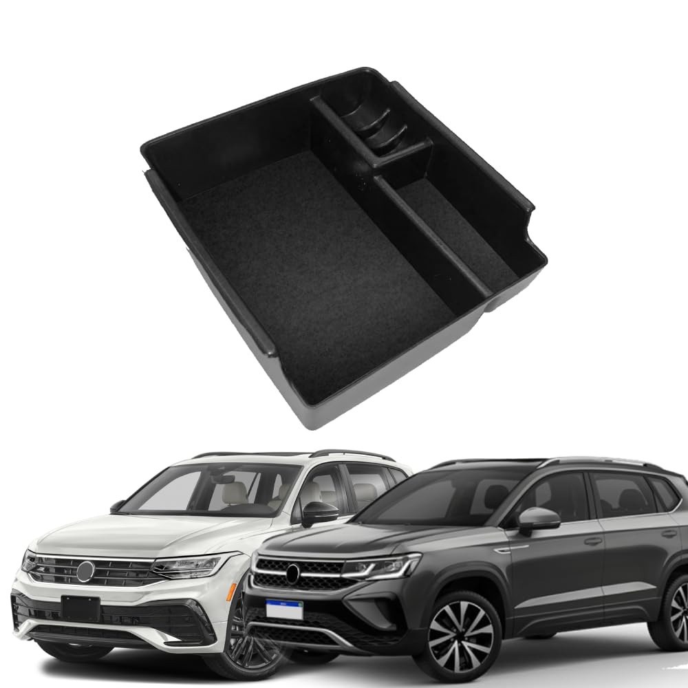 Organizador Interno Premium para Volkswagen Tiguan e Taos (2018+) - Mantenha Tudo no Lugar!