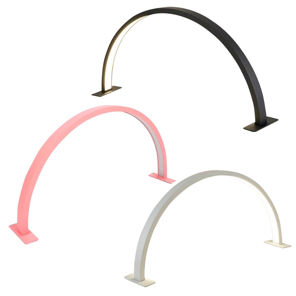 Luminária LED Meia Lua com 3 Tons – Iluminação Profissional