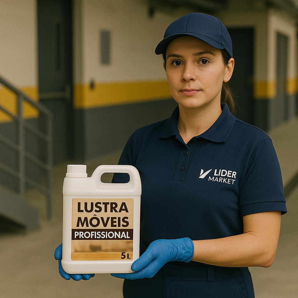 Lustra Móveis FIX 5L: Brilho Profissional e Proteção Duradura
