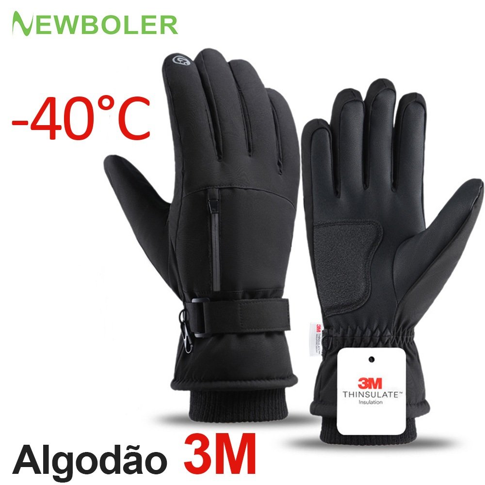 Luvas de Inverno Newboler: Quentes e Impermeáveis