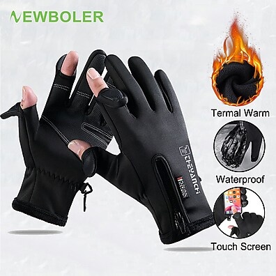 Luvas de Motocicleta Newboler: Quentes e Impermeáveis