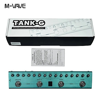 M-VAVE Tank-G: Pedal Multiefeitos Completo