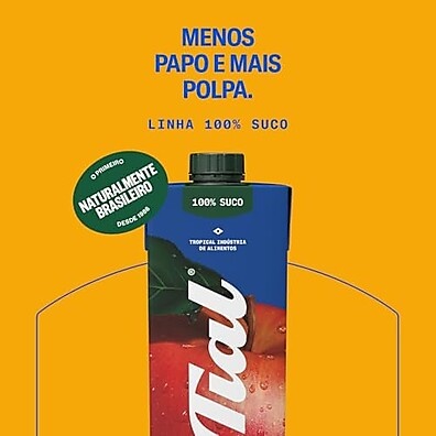 Suco Tial 100% Maçã 1L