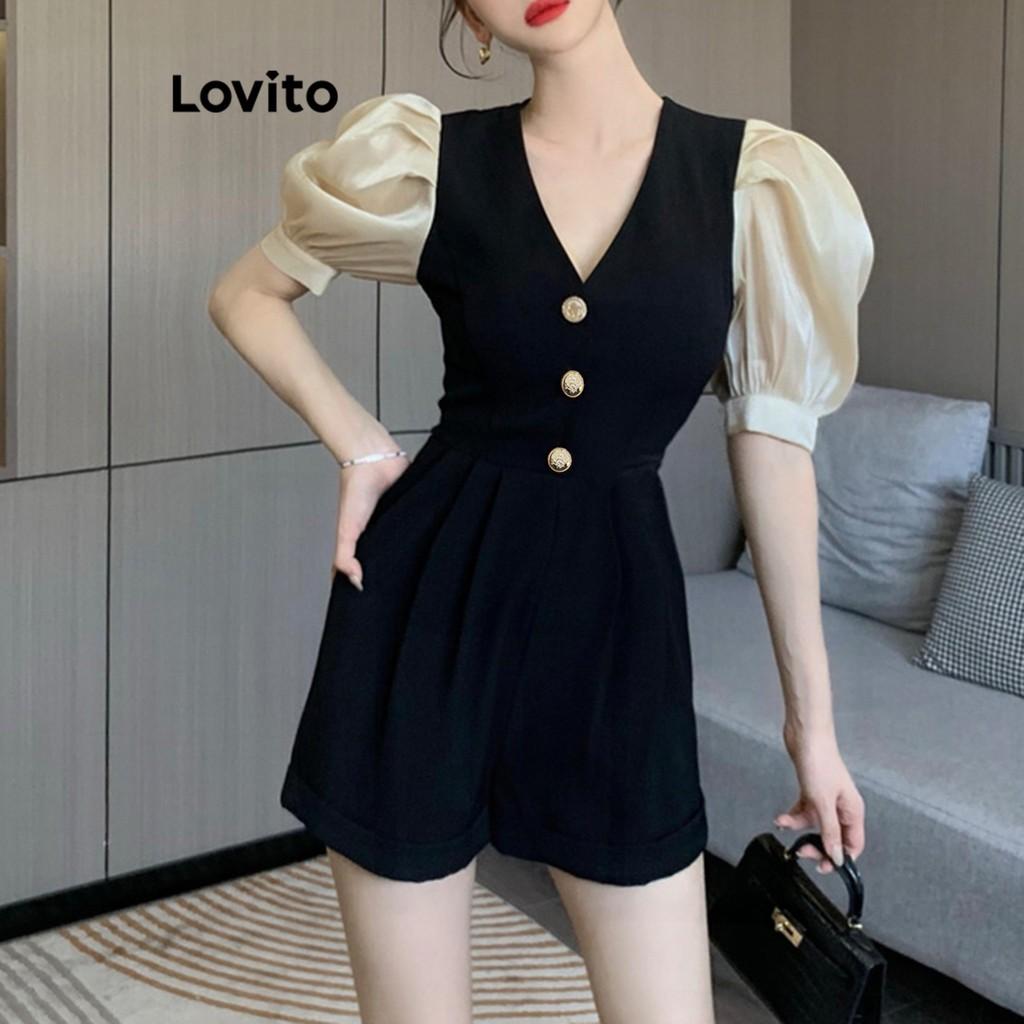 Macacão Elegante Lovito: Estilo e Conforto!