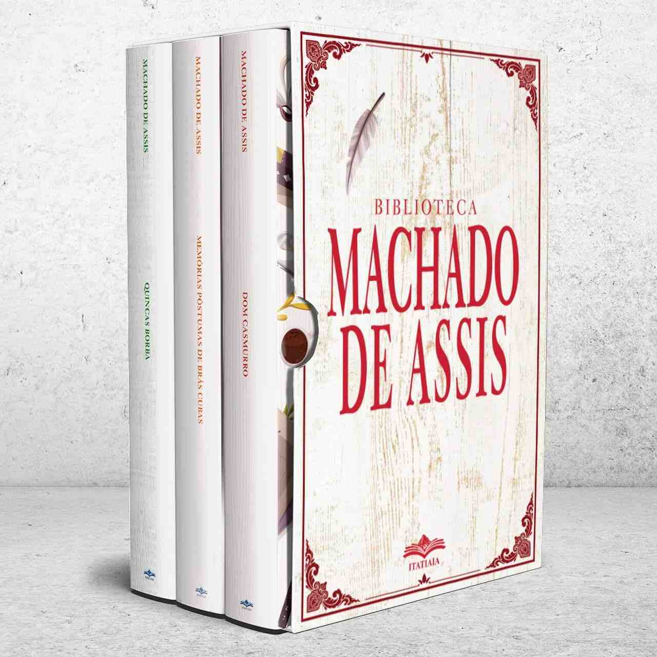 Biblioteca Machado de Assis Volume 01: Box Essencial com 3 Clássicos Inesquecíveis